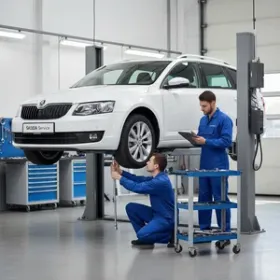 Skoda reparasjon