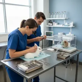 Små däggdjursvård