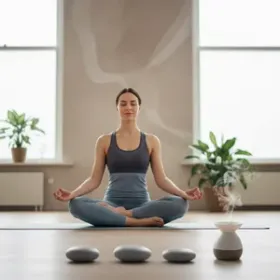 Yoga för stresshantering