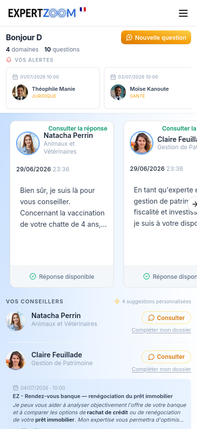 ExpertZoom sur mobile